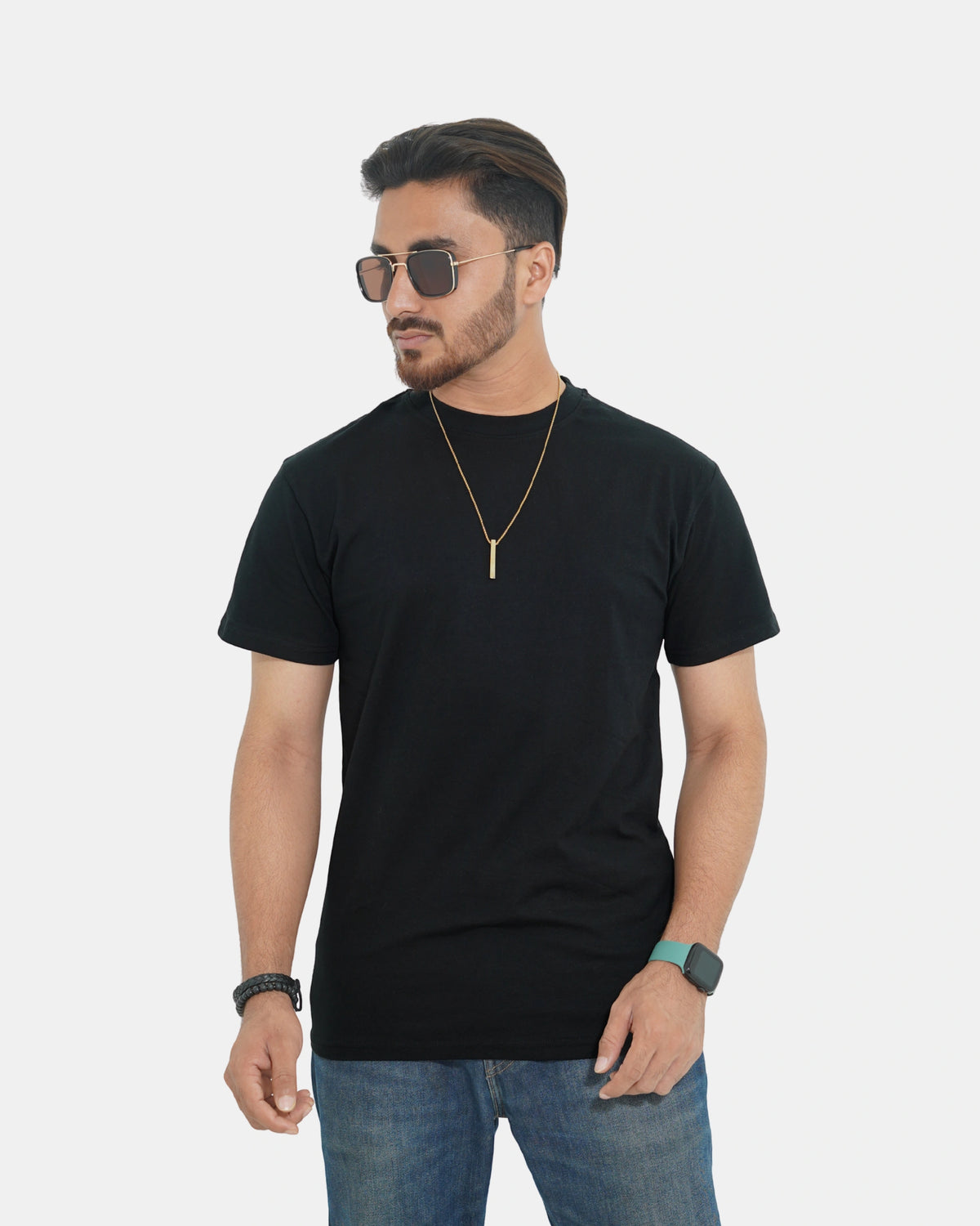 Classic Tee - Black Solid