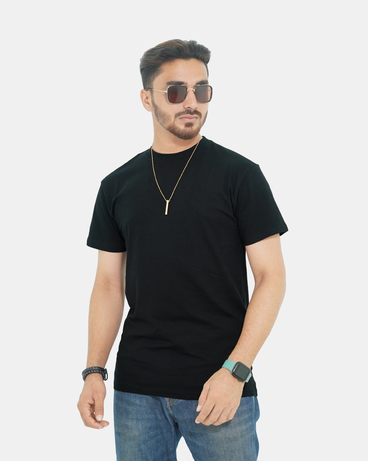 Classic Tee - Black Solid