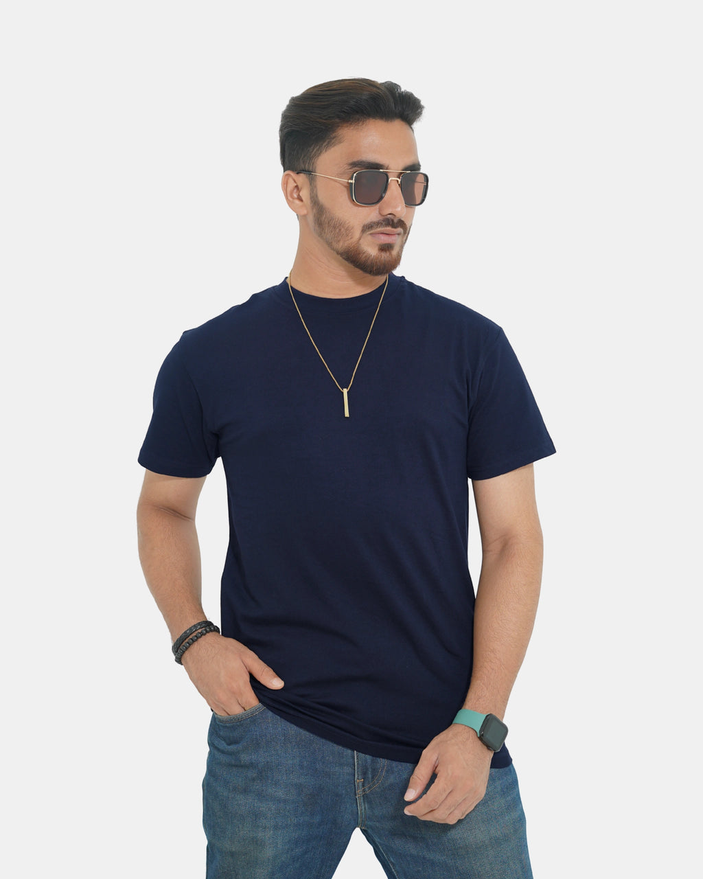 Classic Tee - Navy Solid