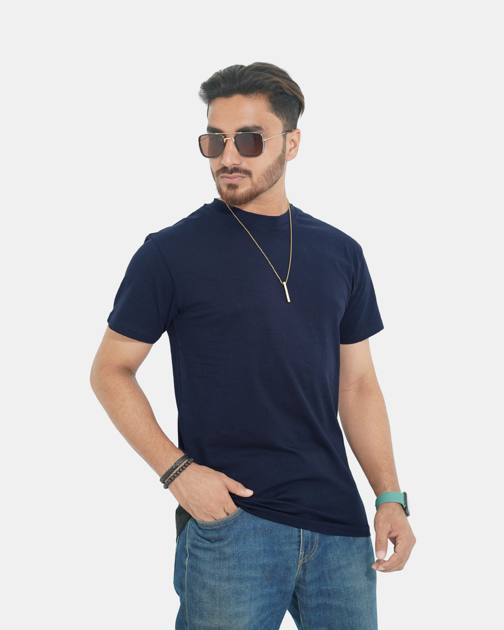 Classic Tee - Navy Solid