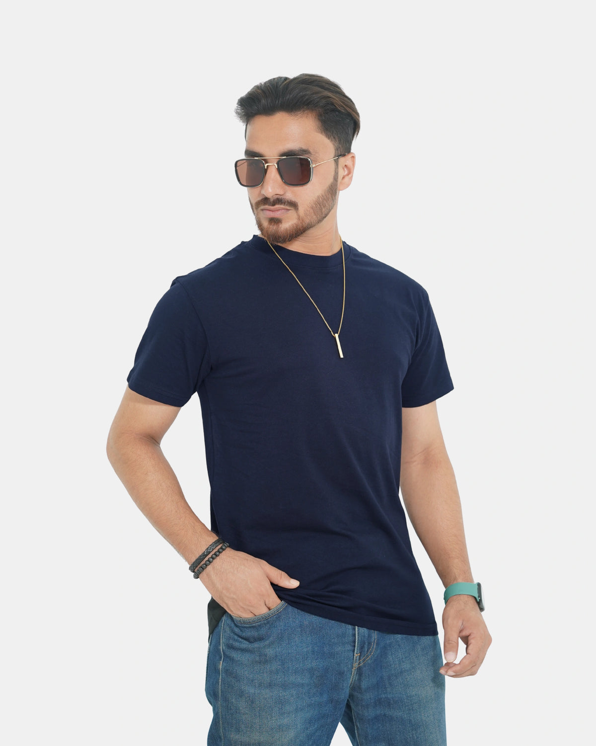 Classic Tee - Navy Solid