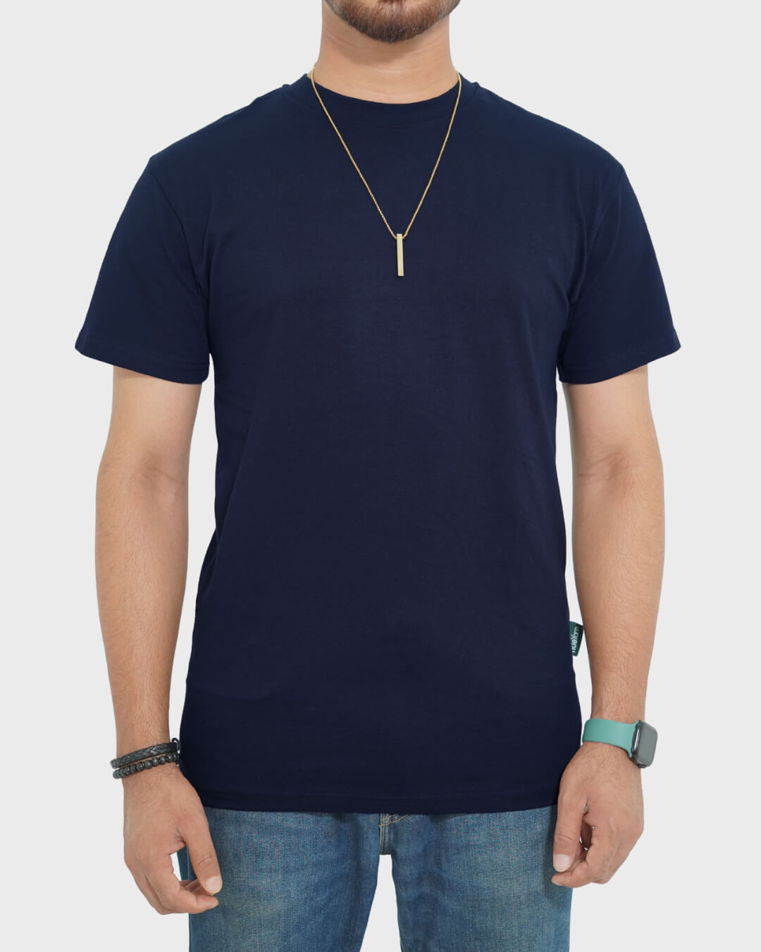Classic Crew Tee - Navy