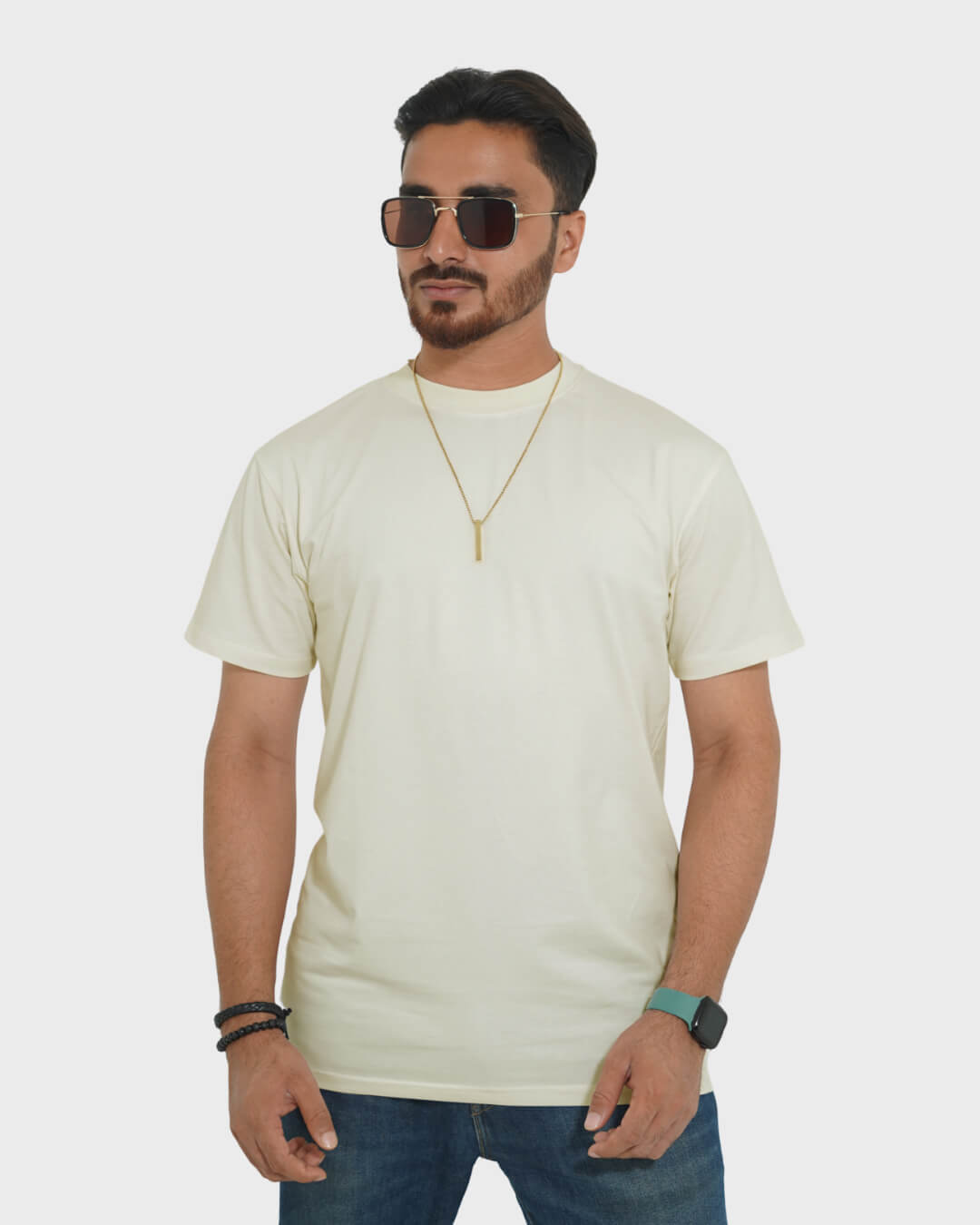Classic Crew Tee - Off-White