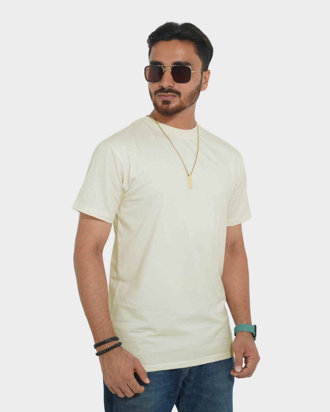 Classic Crew Tee - Off-White