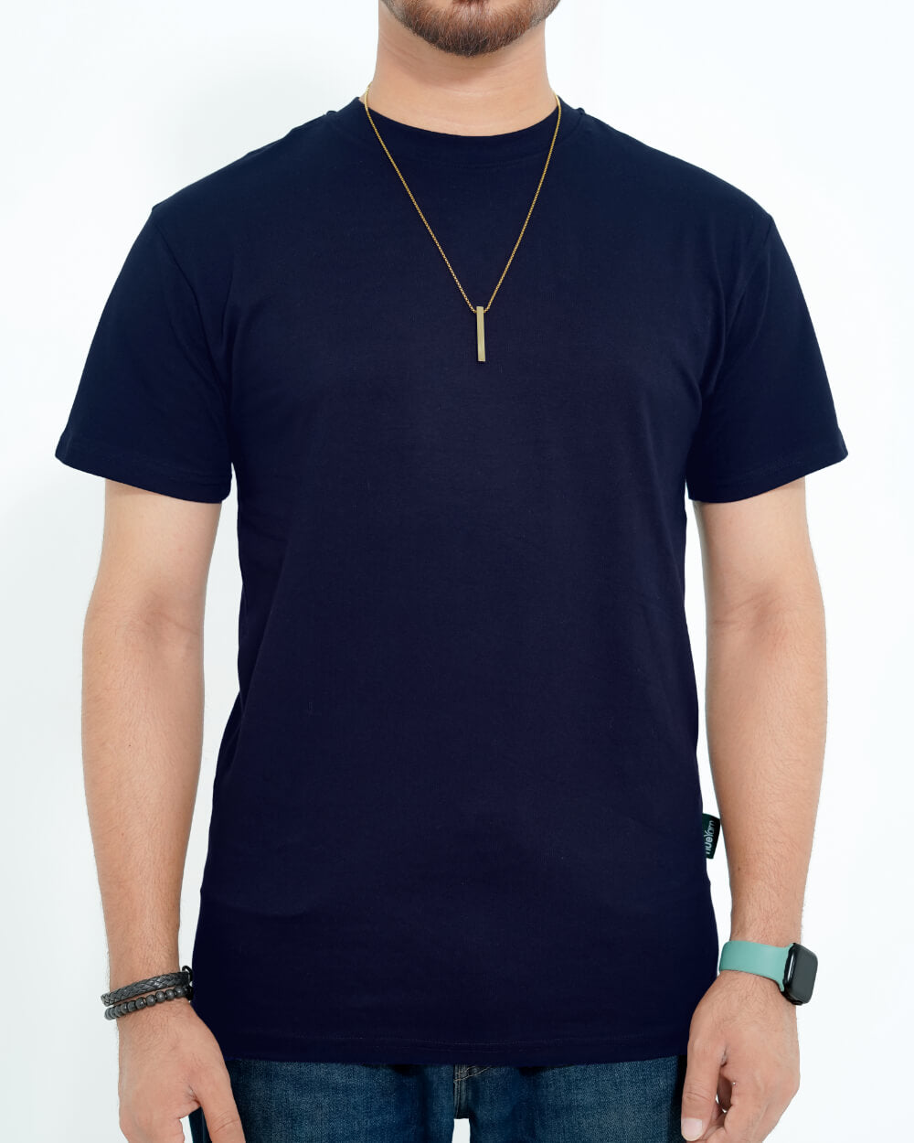 Classic Crew Tee - Navy