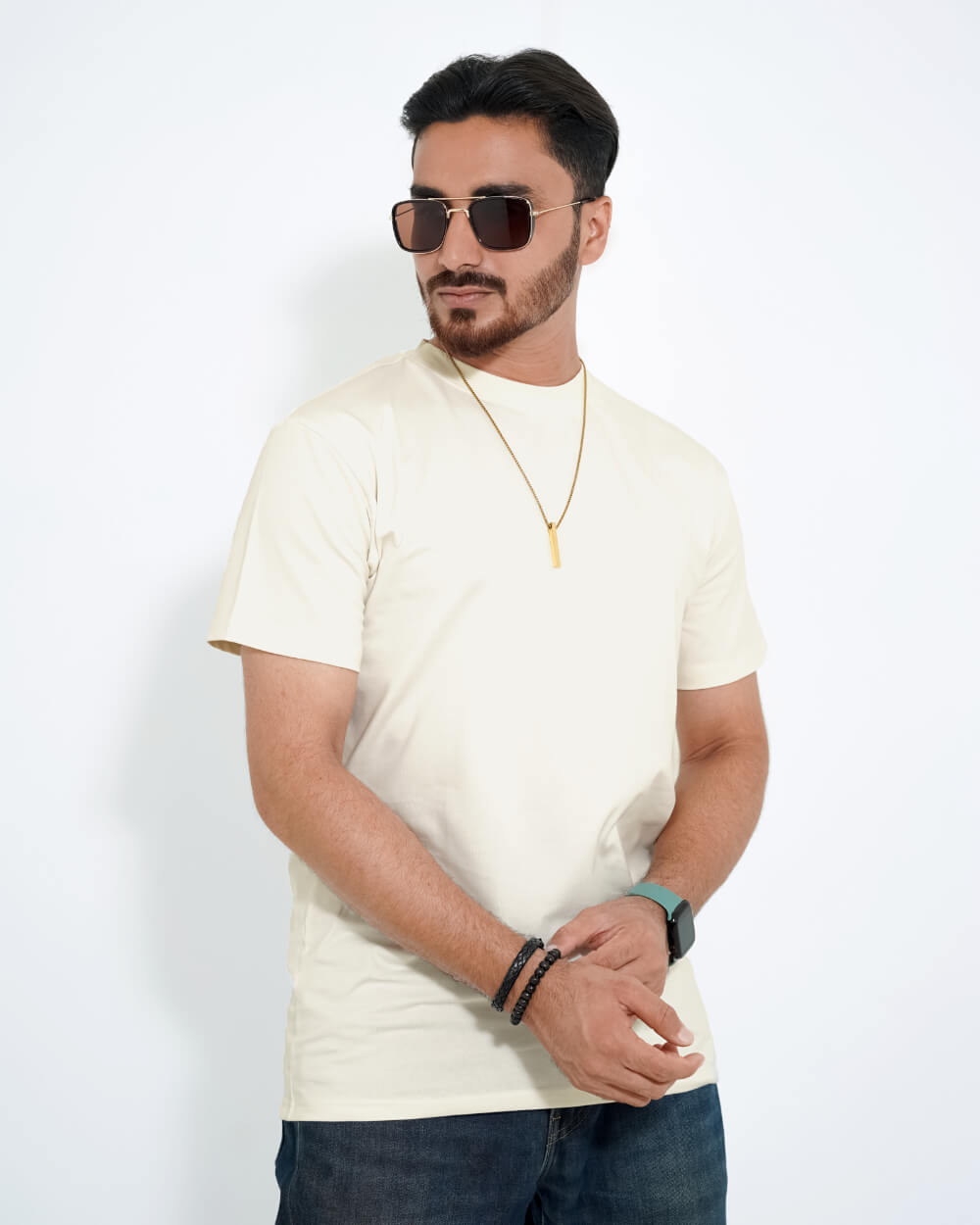 Classic Crew Tee - Off-White